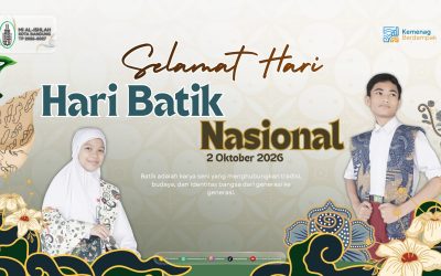 Semarak Hari Batik Nasional di MI Al-Ishlah: Merawat Warisan Budaya, Menumbuhkan Rasa Syukur dan Ketaatan